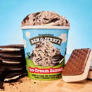 new ben & jerrys ice cream sammie pint from wholesale distributor transcold distribution