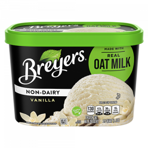 breyers non dairy vanilla made with oat milk dairy free from wholesale distributor transcold distribution