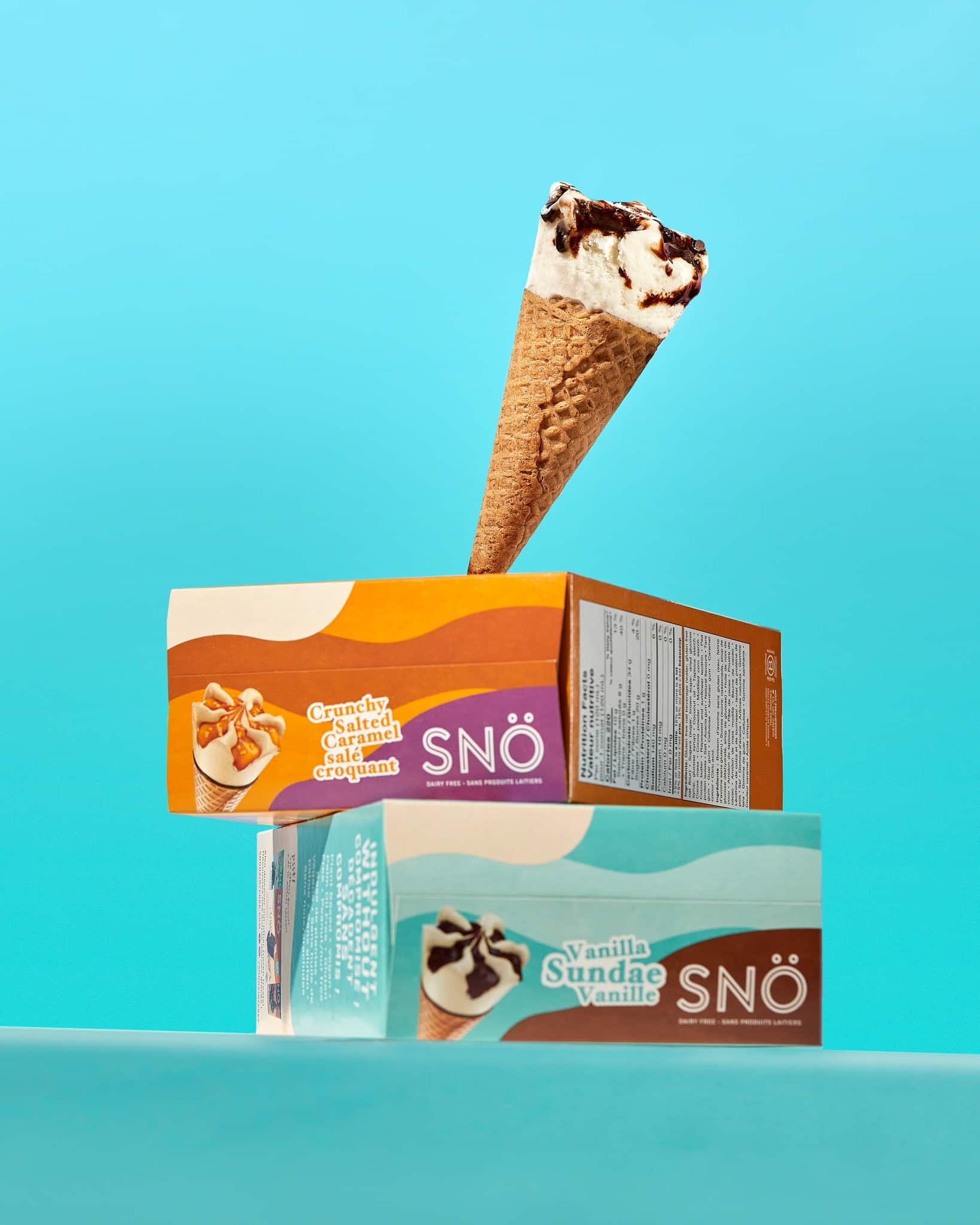 SNO dairy free cones