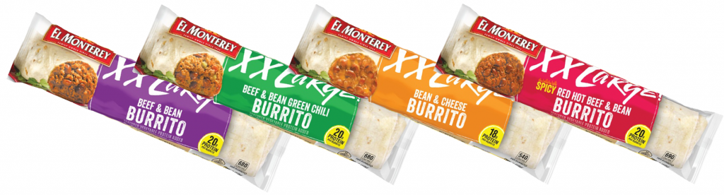 El monterey XXL burritos from wholesale distributor transcold distribution