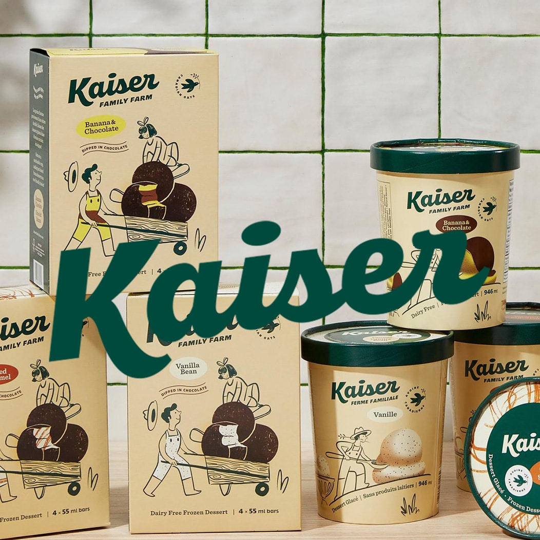 Kaiser plant based oat bars & tubs from wholesale distributor TransCold Distribution